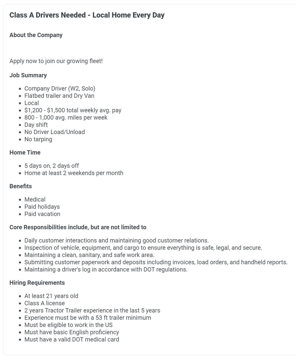 Facebook for Jobs UI in YouCruit