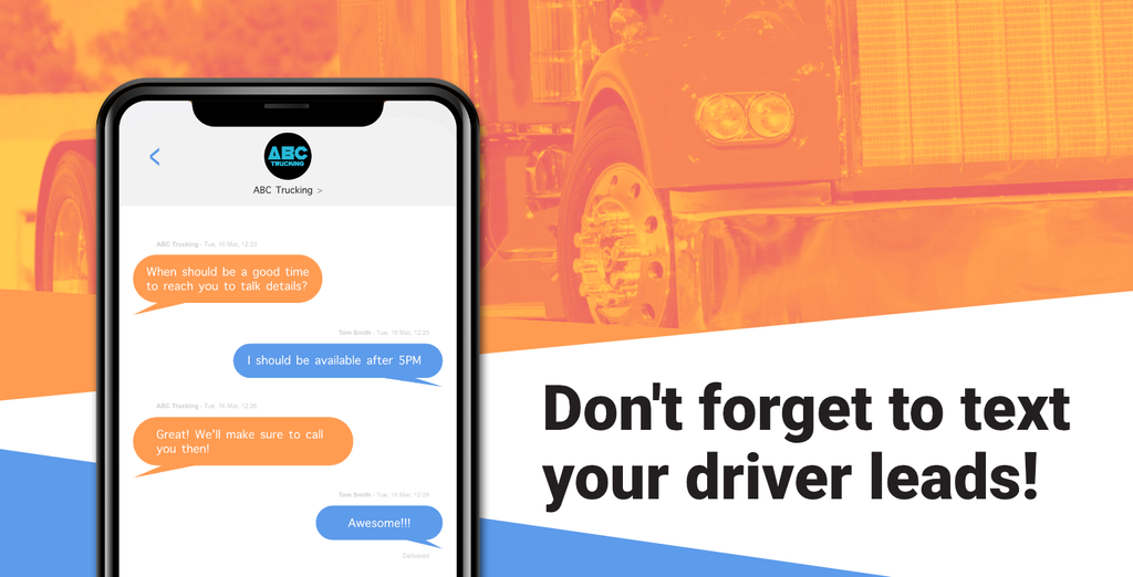Text your drivers
